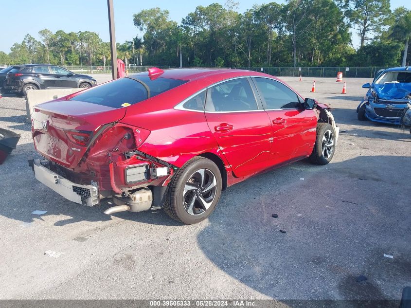 2022 Honda Insight Ex VIN: 19XZE4F59NE006526 Lot: 39505333