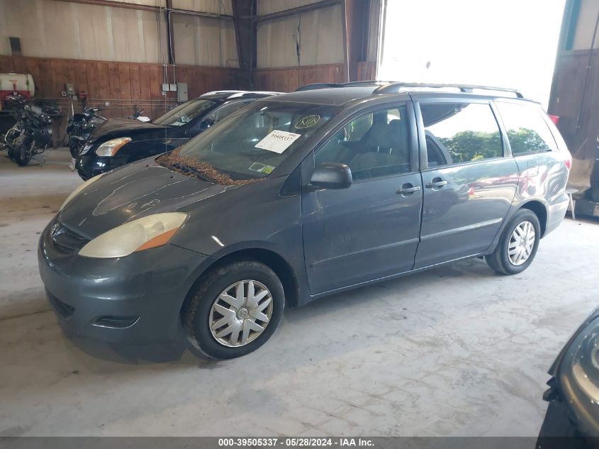 2006 Toyota Sienna Ce/Le VIN: 5TDZA23CX6S494766 Lot: 39505337