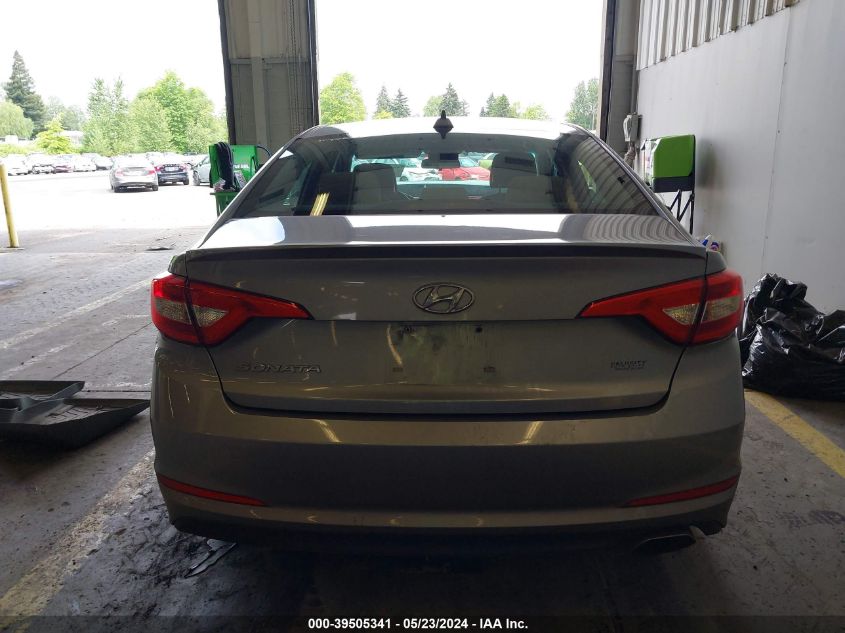 2016 Hyundai Sonata VIN: 5NPE24AF4GH401560 Lot: 39505341