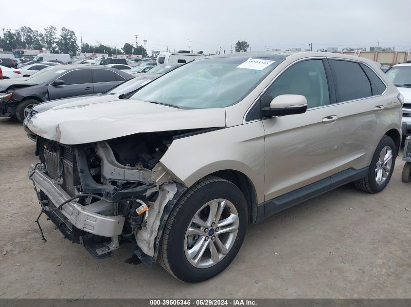 2017 Ford Edge Sel VIN: 2FMPK3J88HBB11349 Lot: 39505345