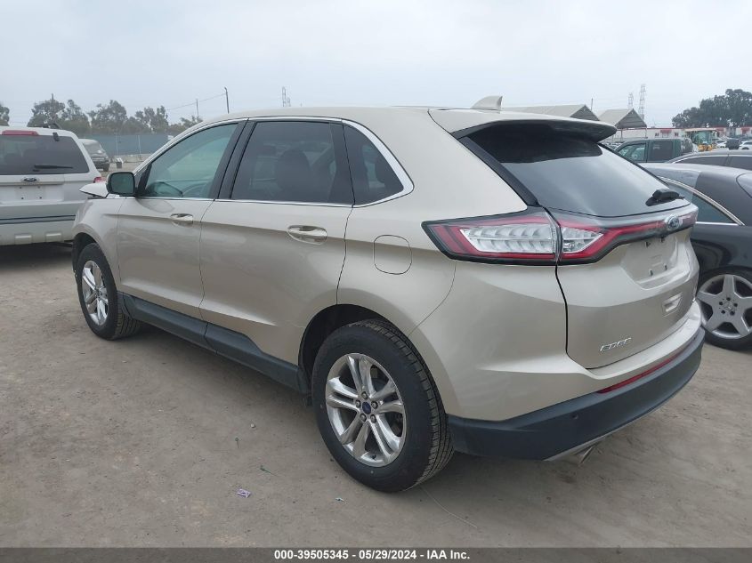 2017 Ford Edge Sel VIN: 2FMPK3J88HBB11349 Lot: 39505345