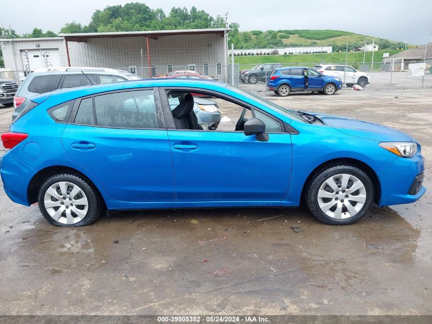 2021 Subaru Impreza 5-Door VIN: 4S3GTAB65M3704275 Lot: 39505352