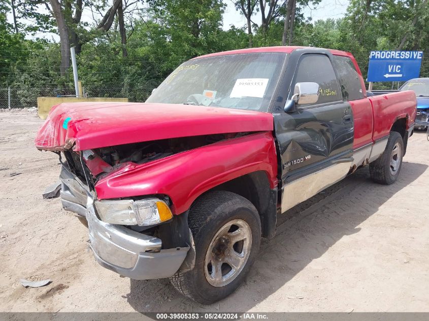 1996 Dodge Ram 1500 VIN: 1B7HC13Z3TJ139290 Lot: 39505353