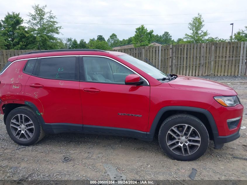 2019 Jeep Compass Sun And Wheel Fwd VIN: 3C4NJCBB5KT614566 Lot: 39505354