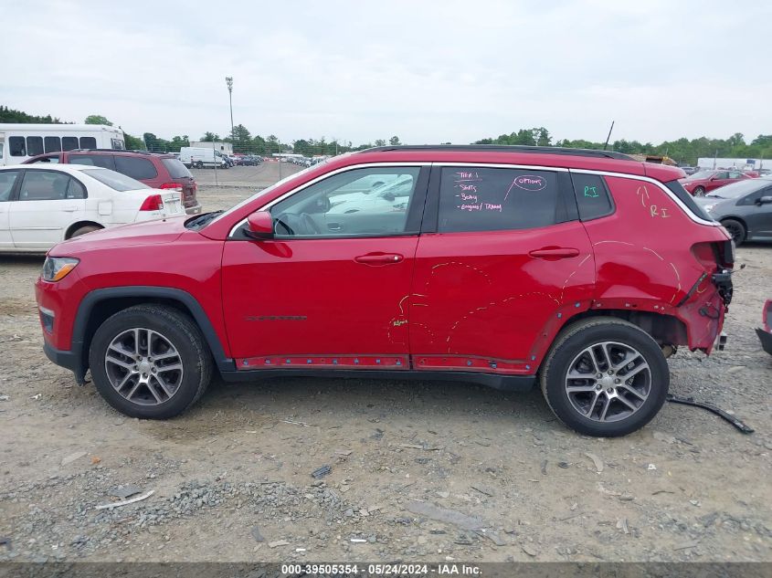 2019 Jeep Compass Sun And Wheel Fwd VIN: 3C4NJCBB5KT614566 Lot: 39505354