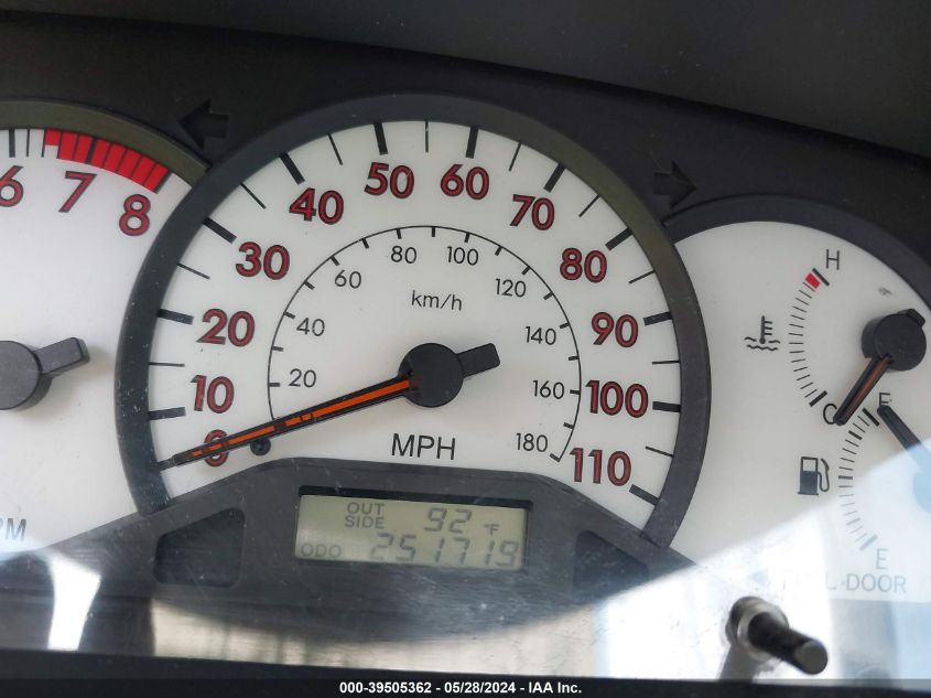 2003 Toyota Corolla Ce VIN: 1NXBR32E33Z025525 Lot: 39505362