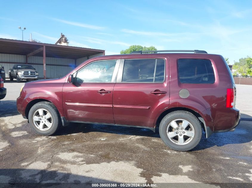 2011 Honda Pilot Ex VIN: 5FNYF4H46BB047988 Lot: 39505368