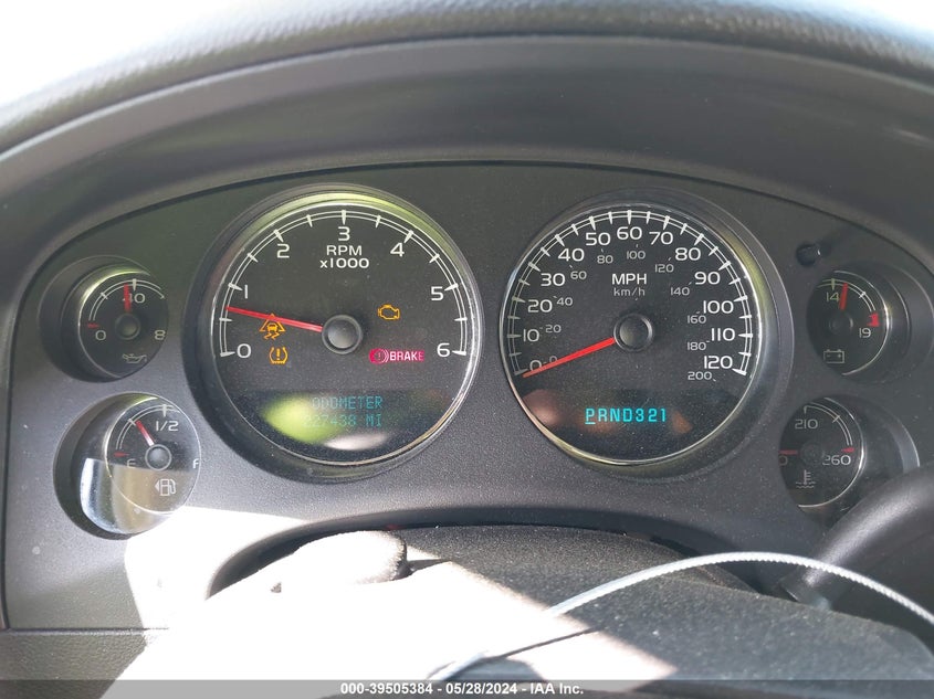 2007 Chevrolet Tahoe Ltz VIN: 1GNFK130X7J405820 Lot: 39505384