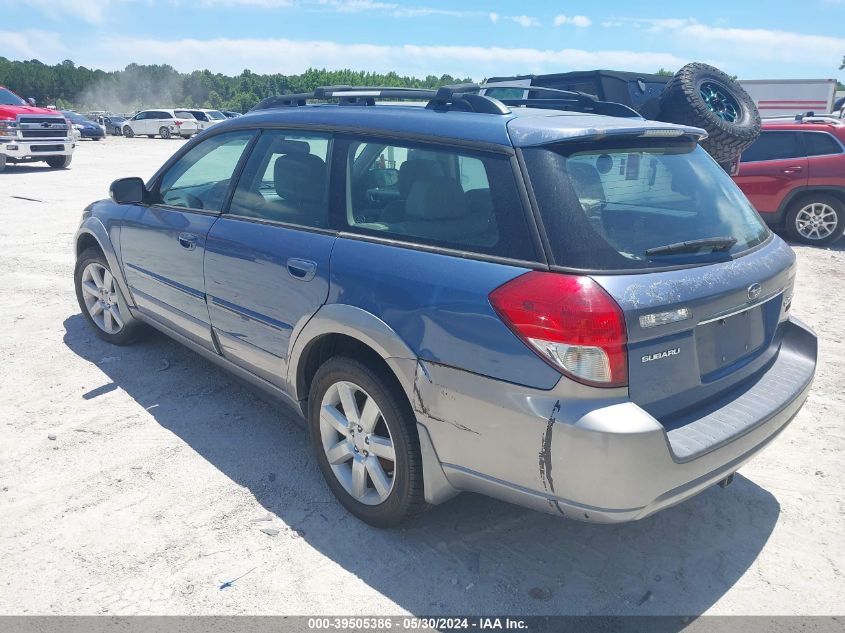 4S4BP62C587316930 | 2008 SUBARU OUTBACK