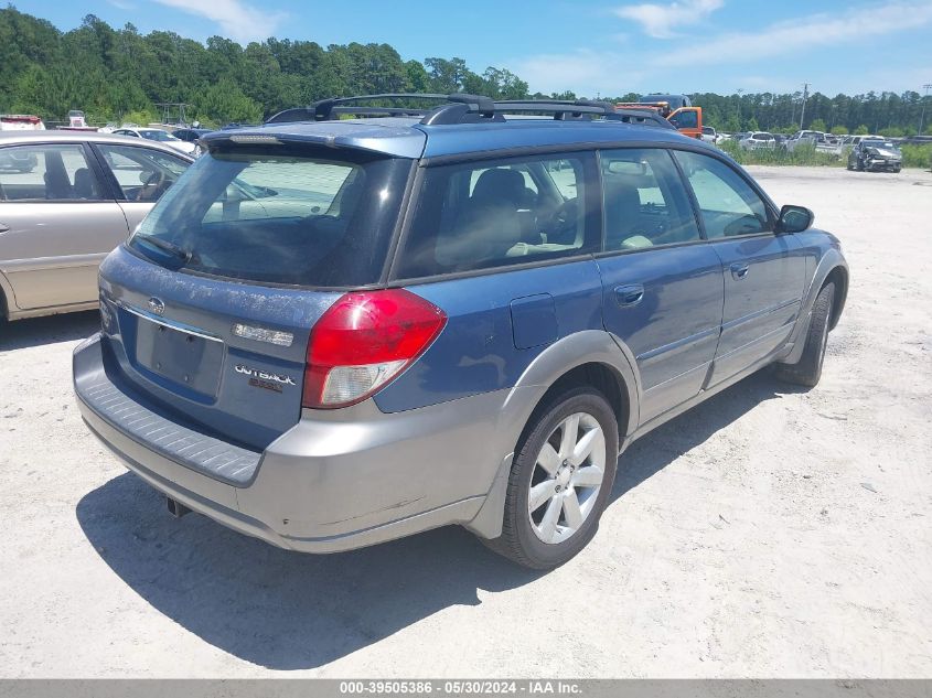 4S4BP62C587316930 | 2008 SUBARU OUTBACK