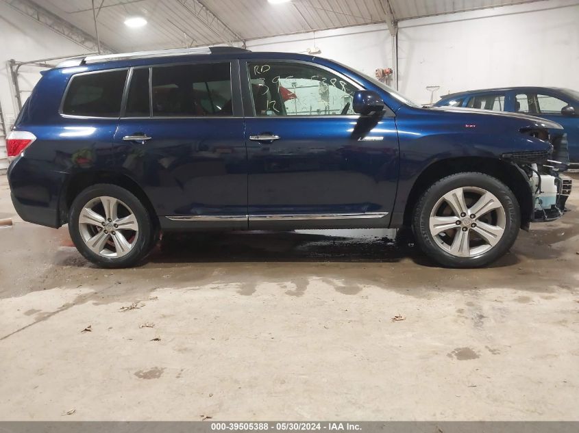 2012 Toyota Highlander Limited V6 VIN: 5TDDK3EH3CS106696 Lot: 39505388