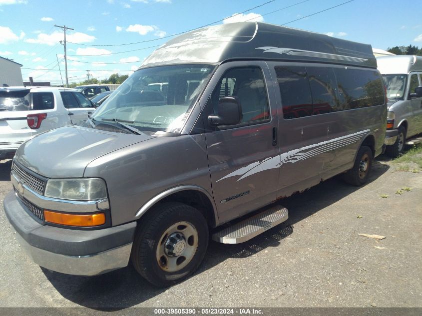 2009 Chevrolet Express 3500 Ls VIN: 1GBHG39K791182747 Lot: 39505390