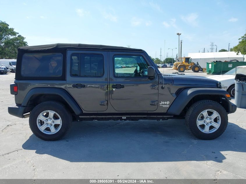 2021 Jeep Wrangler Unlimited Sport VIN: 1C4HJXDN4MW625650 Lot: 39505391