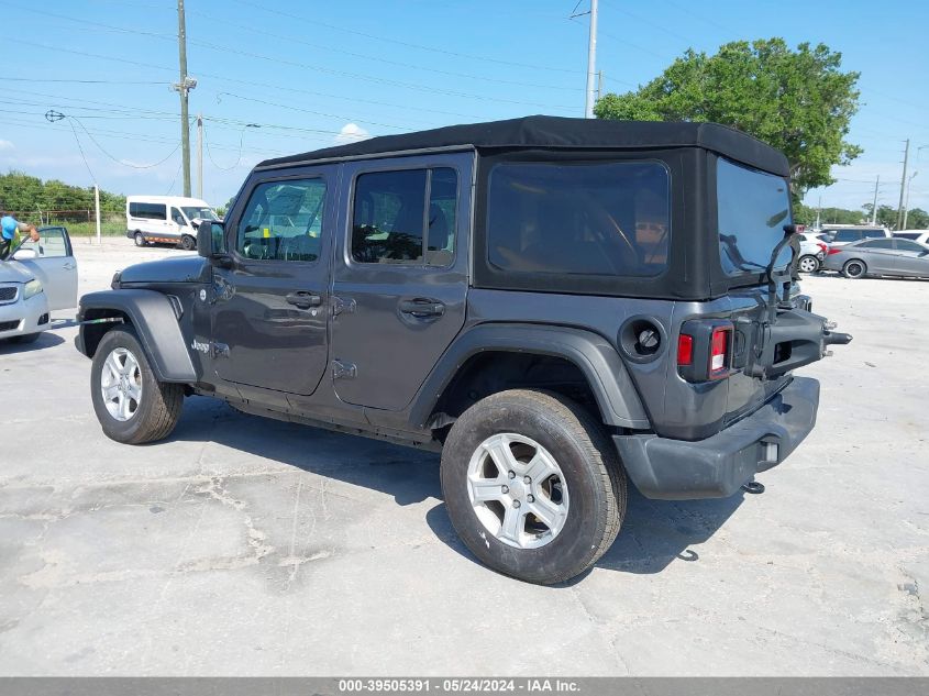 2021 Jeep Wrangler Unlimited Sport VIN: 1C4HJXDN4MW625650 Lot: 39505391