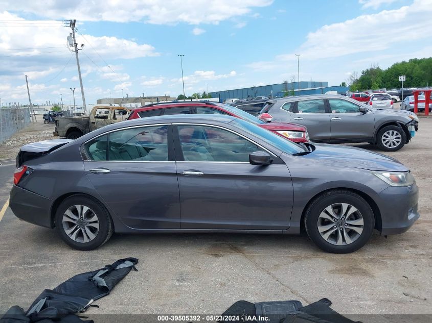 2014 Honda Accord Lx VIN: 1HGCR2F39EA144438 Lot: 39505392