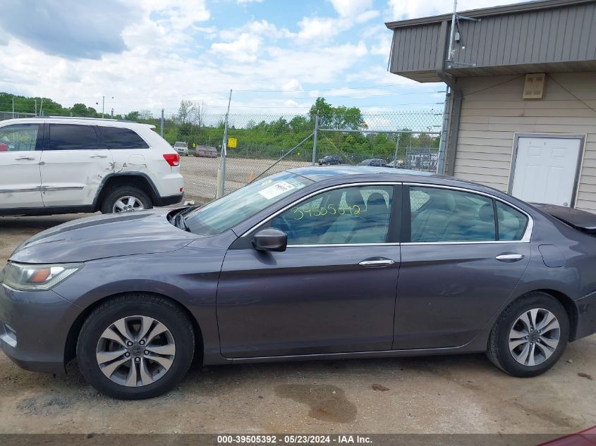 2014 Honda Accord Lx VIN: 1HGCR2F39EA144438 Lot: 39505392