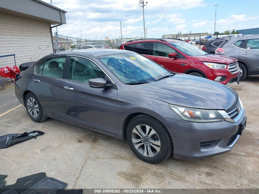 2014 Honda Accord Lx VIN: 1HGCR2F39EA144438 Lot: 39505392