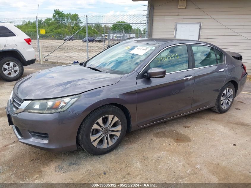 2014 Honda Accord Lx VIN: 1HGCR2F39EA144438 Lot: 39505392