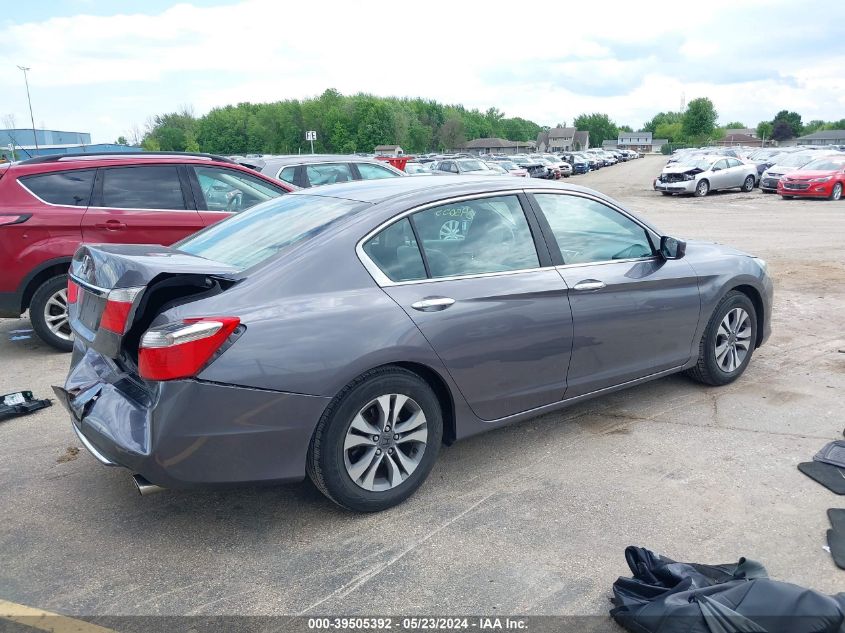 2014 Honda Accord Lx VIN: 1HGCR2F39EA144438 Lot: 39505392