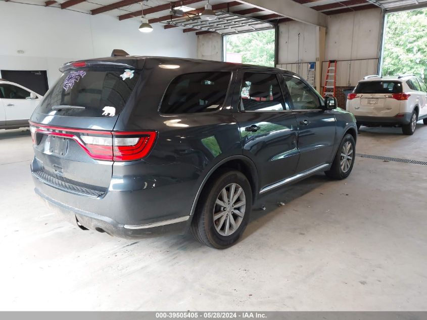 2014 Dodge Durango Sxt VIN: 1C4RDHAGXEC560393 Lot: 39505405