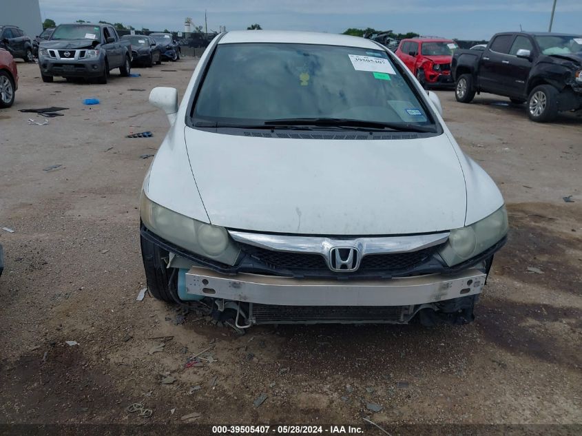 2010 Honda Civic Lx VIN: 2HGFA1F56AH538152 Lot: 39505407