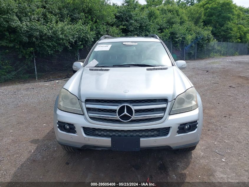 4JGBF71E17A089328 2007 Mercedes-Benz Gl 450 4Matic