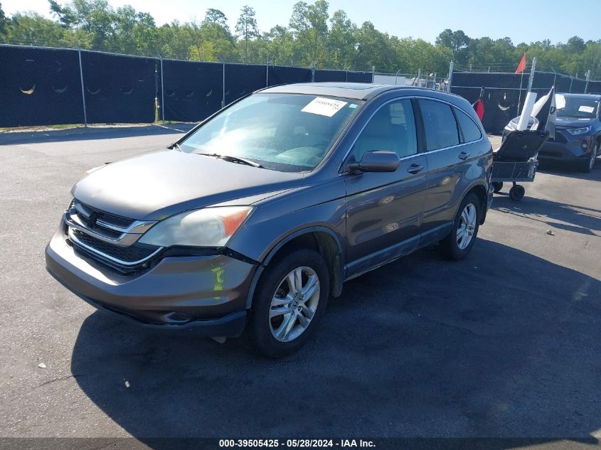 2010 Honda Cr-V Ex-L VIN: 5J6RE3H7XAL007768 Lot: 39505425