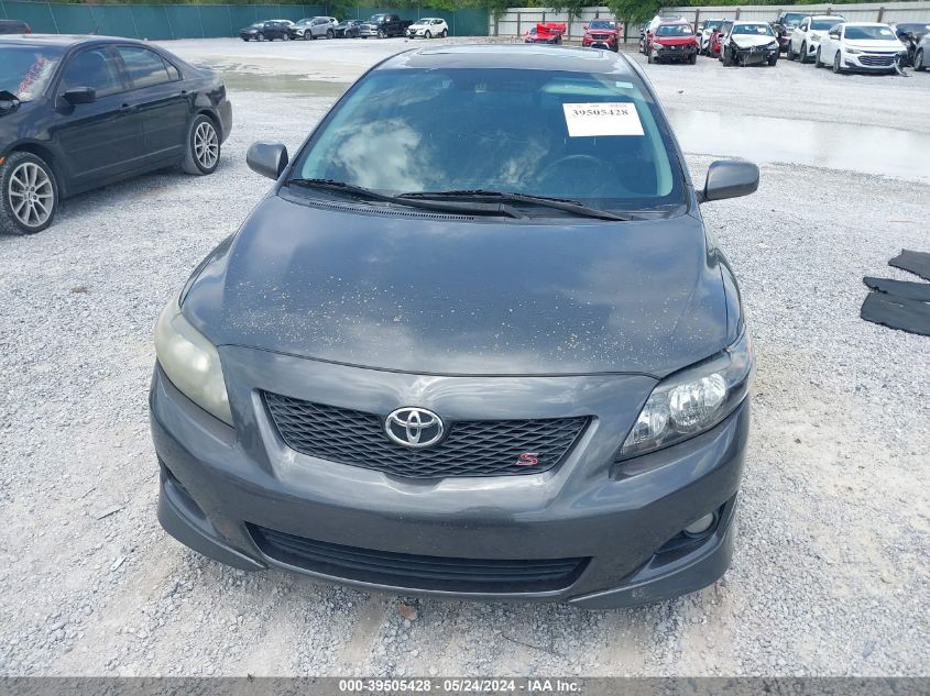 2010 Toyota Corolla S VIN: 1NXBU4EE6AZ379407 Lot: 39505428