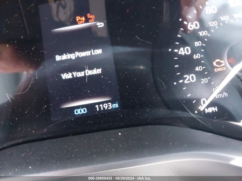 2024 Toyota Sienna Xle VIN: 5TDYRKECXRS201678 Lot: 39505435