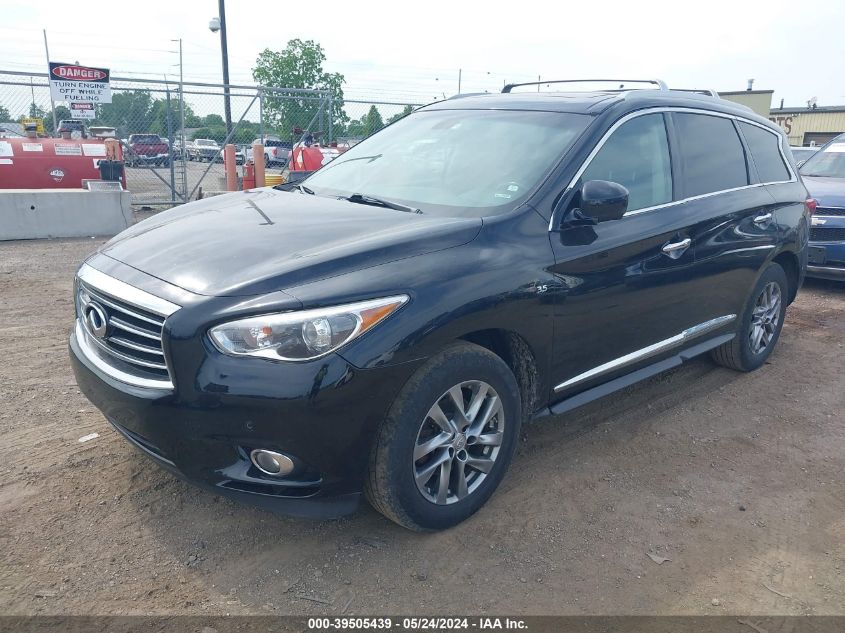 2014 Infiniti Qx60 VIN: 5N1AL0MM2EC541125 Lot: 39505439