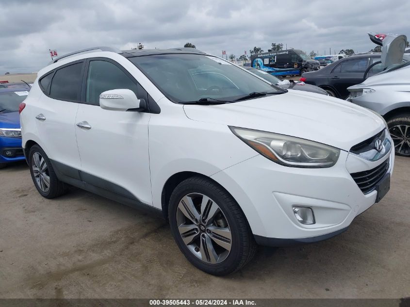 2015 Hyundai Tucson Limited VIN: KM8JU3AG3FU091686 Lot: 39505443