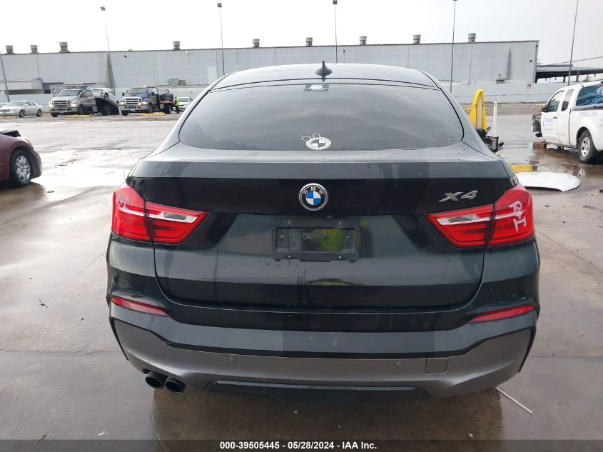 2015 BMW X4 xDrive35I VIN: 5UXXW5C59F0N91454 Lot: 39505445