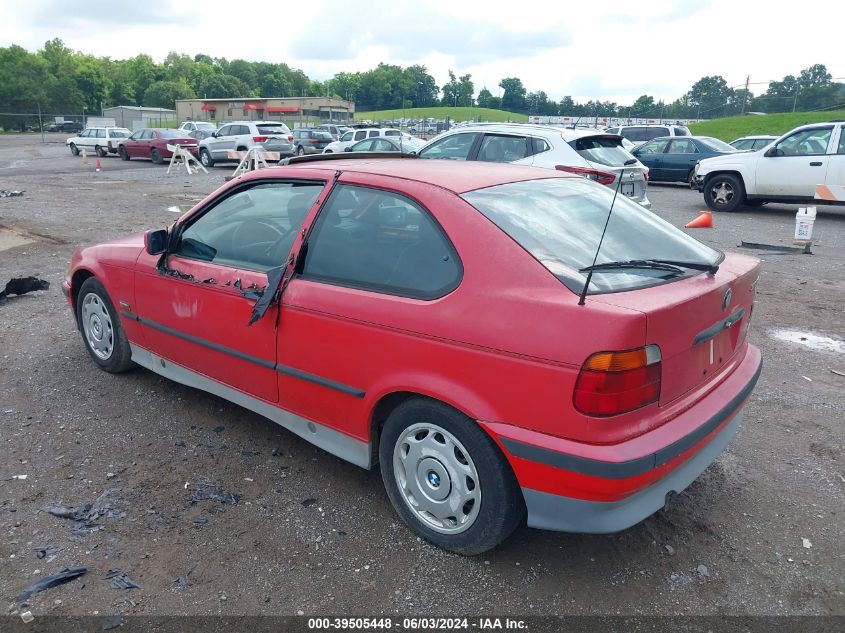 1995 BMW 318 Ti VIN: WBACG5321SAM52388 Lot: 39505448