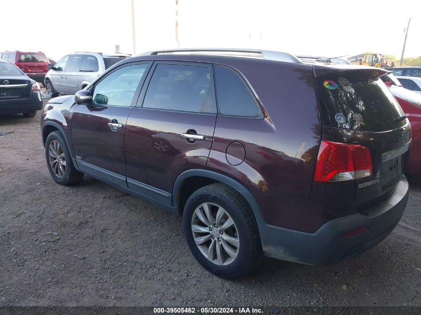 2011 Kia Sorento Ex VIN: 5XYKUCA16BG122039 Lot: 39505462