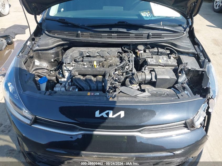 2022 Kia Rio S VIN: 3KPA24AD2NE472528 Lot: 39505463