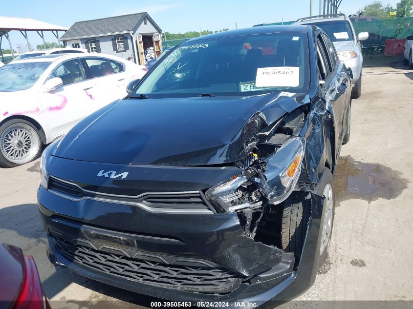 2022 Kia Rio S VIN: 3KPA24AD2NE472528 Lot: 39505463