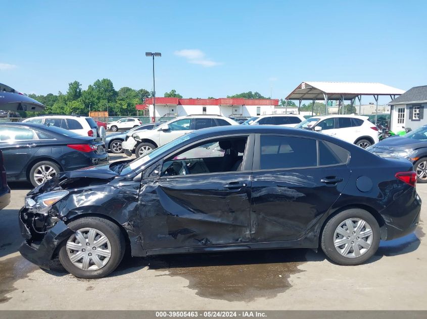 2022 Kia Rio S VIN: 3KPA24AD2NE472528 Lot: 39505463