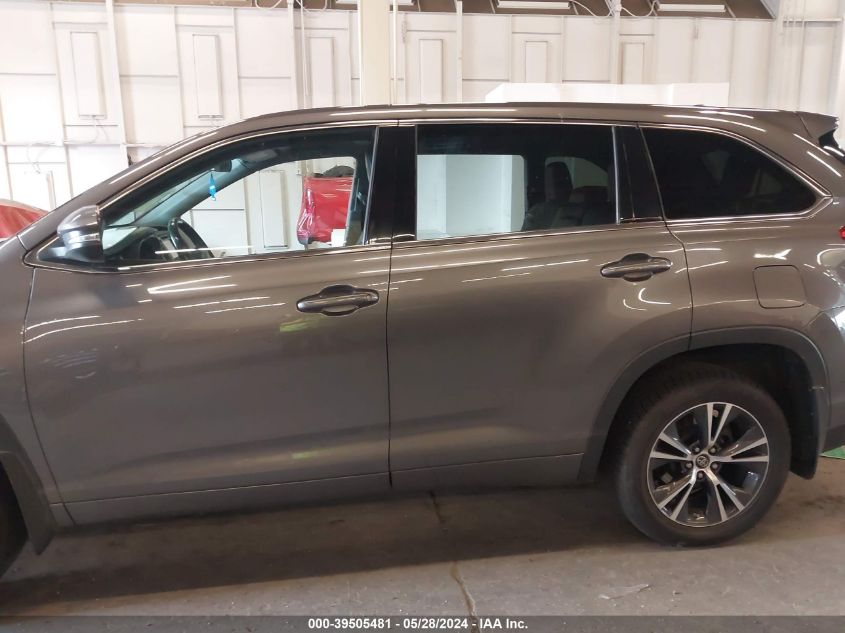 2017 Toyota Highlander Le Plus VIN: 5TDBZRFH0HS388405 Lot: 39505481