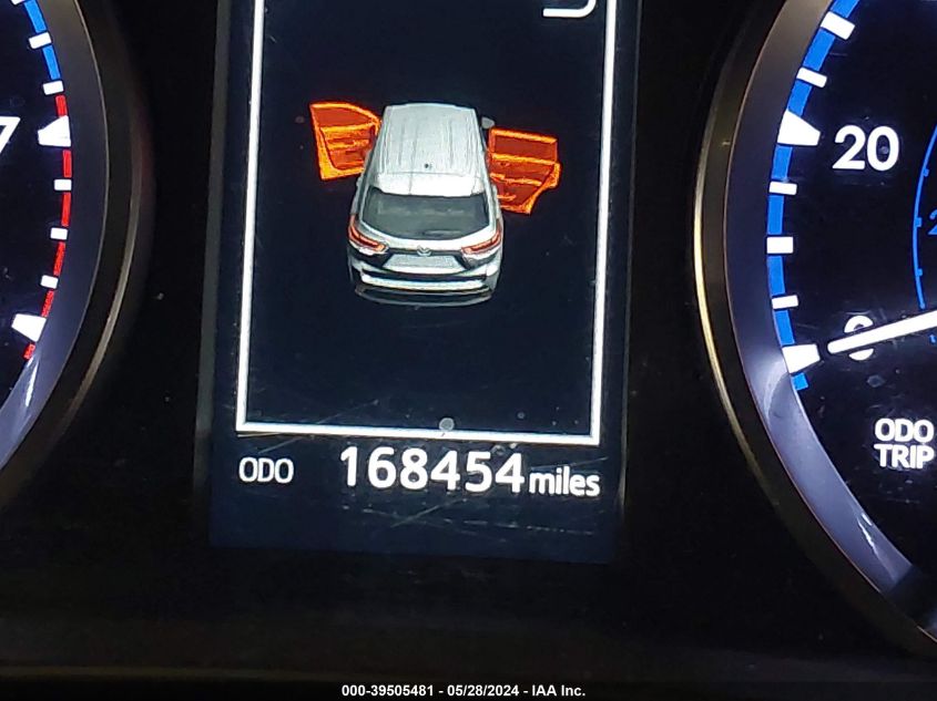 2017 Toyota Highlander Le Plus VIN: 5TDBZRFH0HS388405 Lot: 39505481