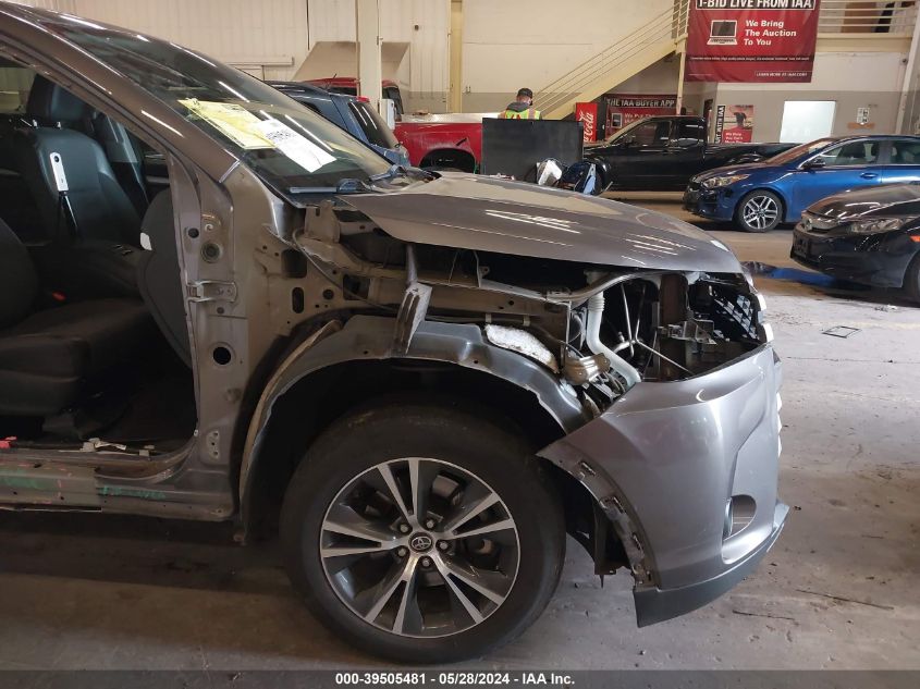 2017 Toyota Highlander Le Plus VIN: 5TDBZRFH0HS388405 Lot: 39505481