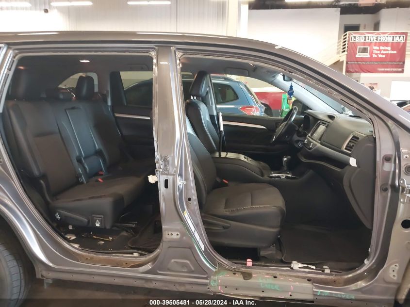 2017 Toyota Highlander Le Plus VIN: 5TDBZRFH0HS388405 Lot: 39505481