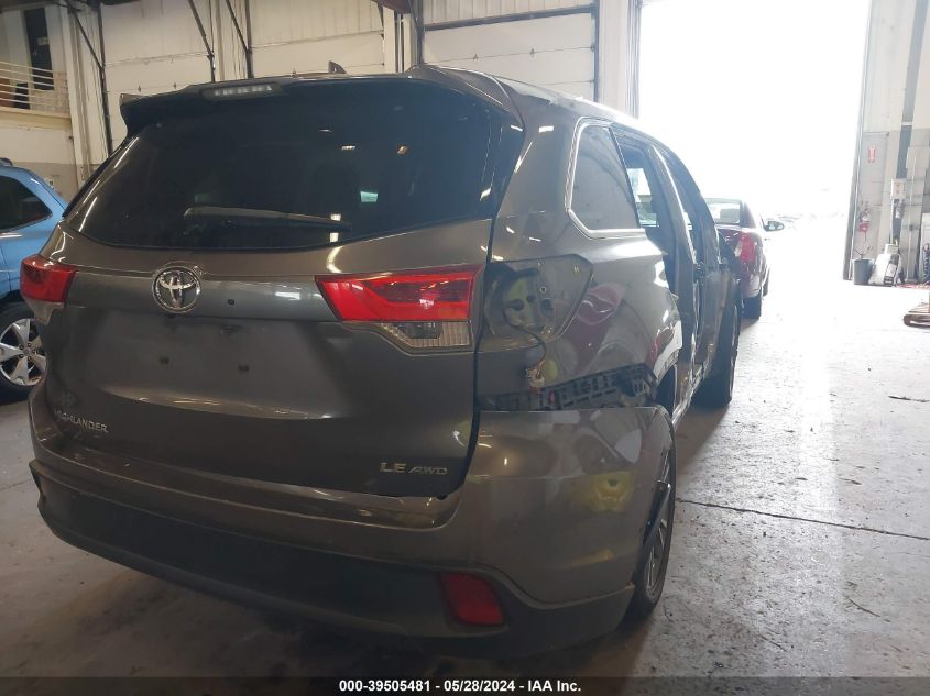 2017 Toyota Highlander Le Plus VIN: 5TDBZRFH0HS388405 Lot: 39505481