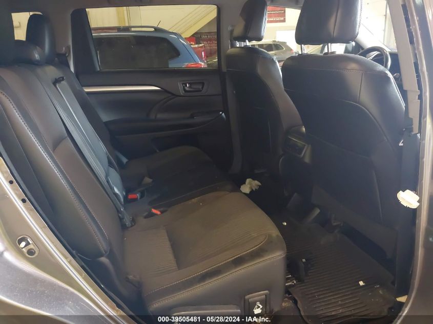 2017 Toyota Highlander Le Plus VIN: 5TDBZRFH0HS388405 Lot: 39505481