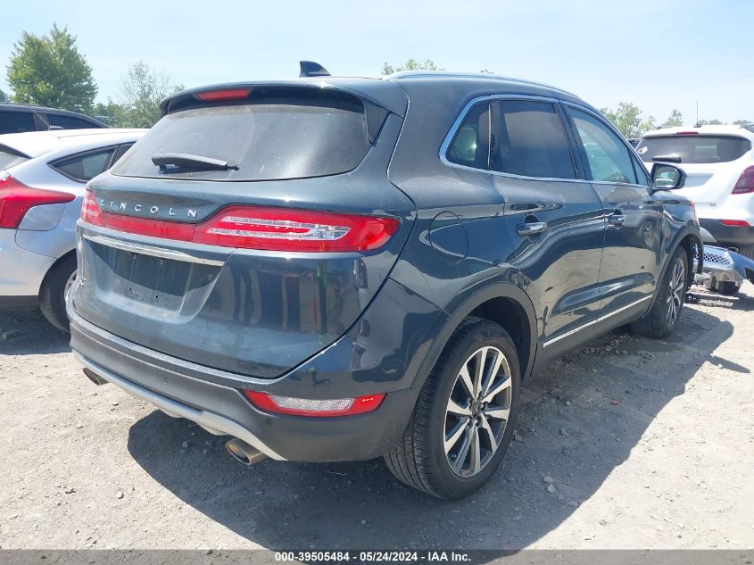 2019 Lincoln Mkc Reserve VIN: 5LMCJ3C93KUL07771 Lot: 39505484