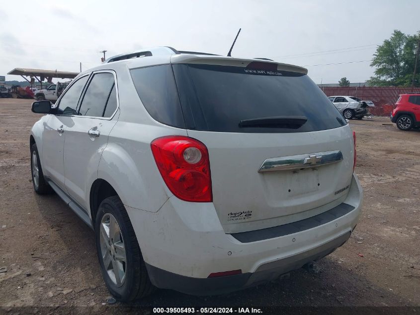 2014 Chevrolet Equinox Ltz VIN: 1GNALDEK1EZ116055 Lot: 39505493