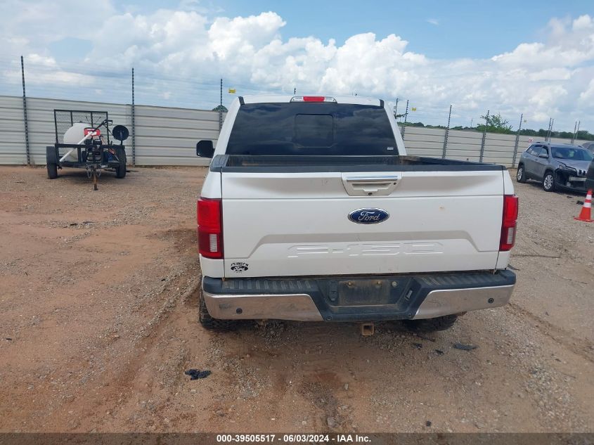 2018 Ford F-150 Lariat VIN: 1FTEW1E55JKC91440 Lot: 39505517