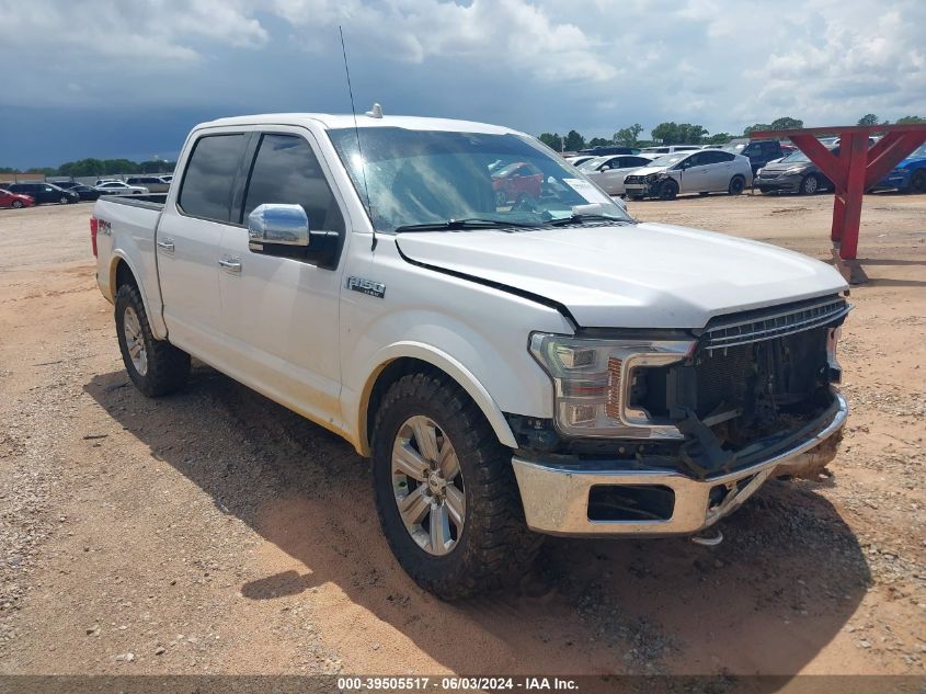 2018 Ford F-150 Lariat VIN: 1FTEW1E55JKC91440 Lot: 39505517