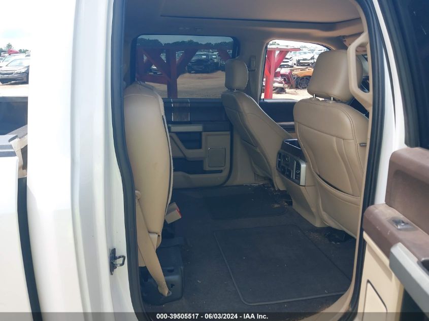 2018 Ford F-150 Lariat VIN: 1FTEW1E55JKC91440 Lot: 39505517