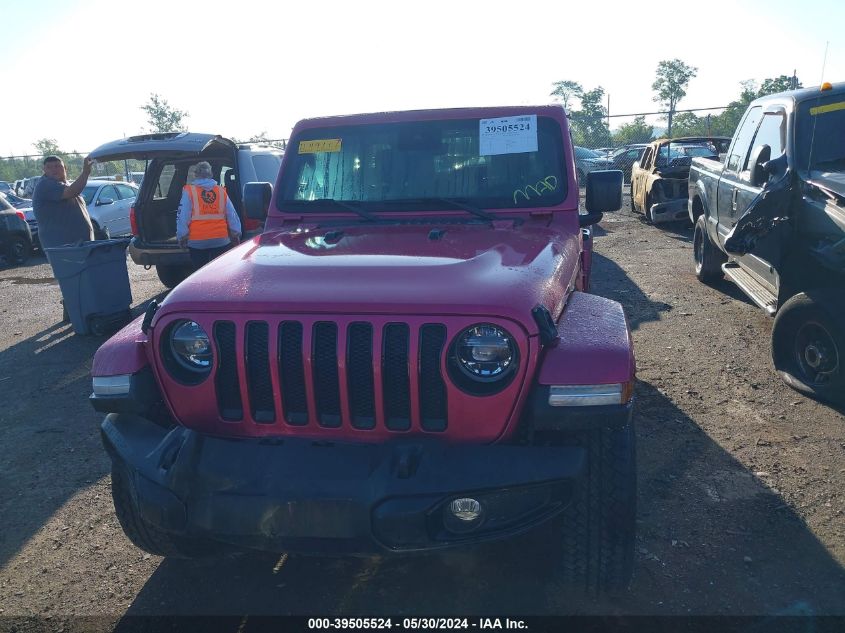 2022 Jeep Wrangler Unlimited Sahara VIN: 1C4HJXEN0NW149106 Lot: 39505524