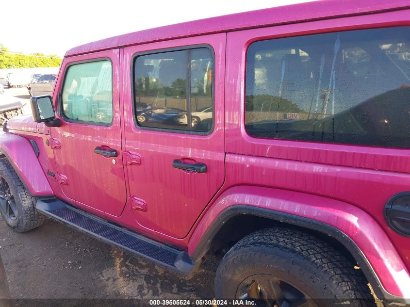 2022 Jeep Wrangler Unlimited Sahara VIN: 1C4HJXEN0NW149106 Lot: 39505524